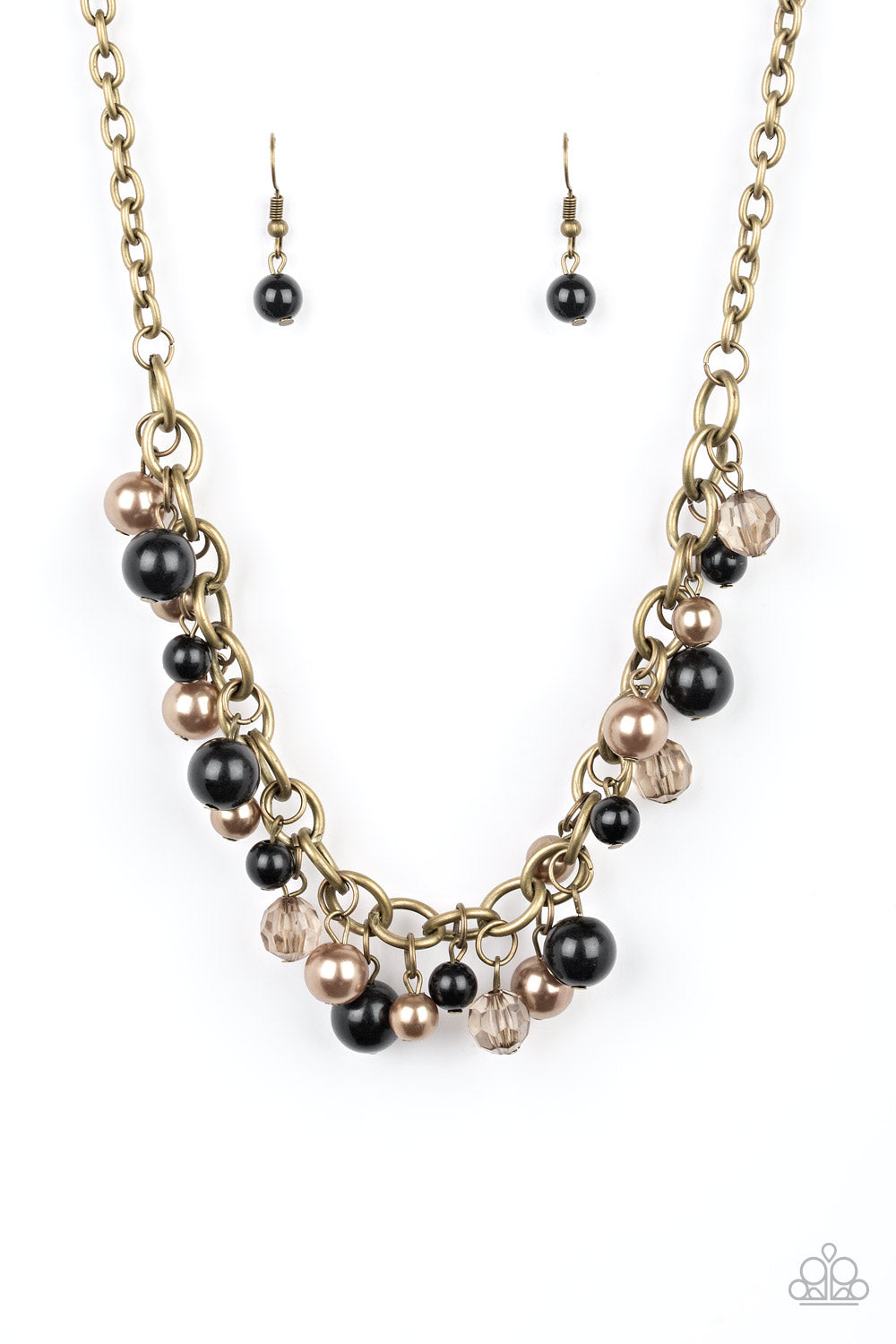 The big leaguer black store necklace paparazzi