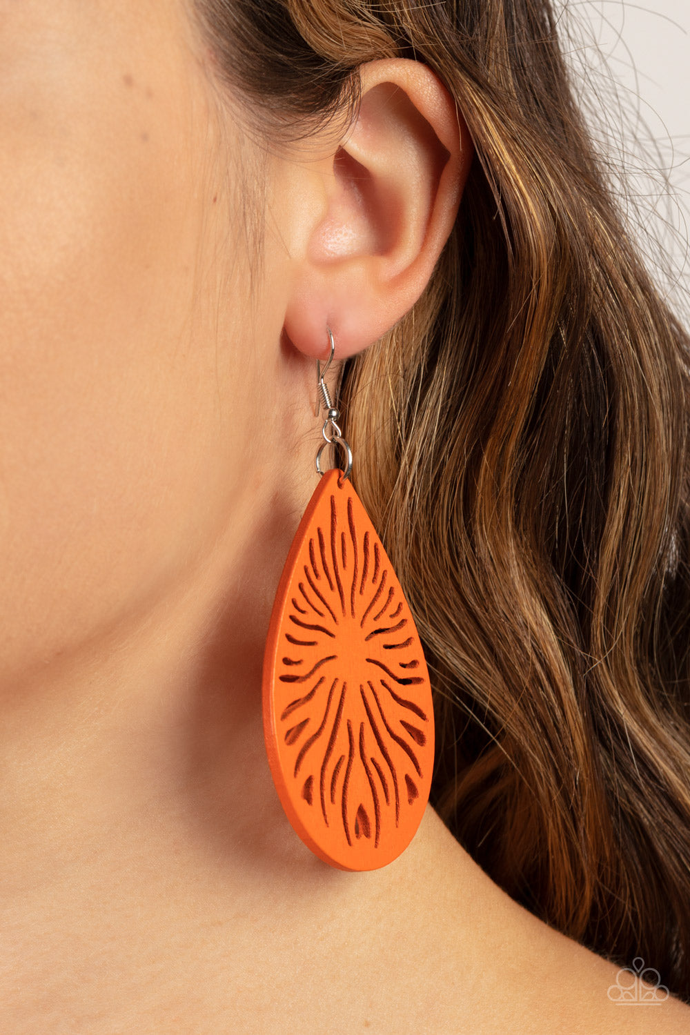 Paparazzi wooden store earrings