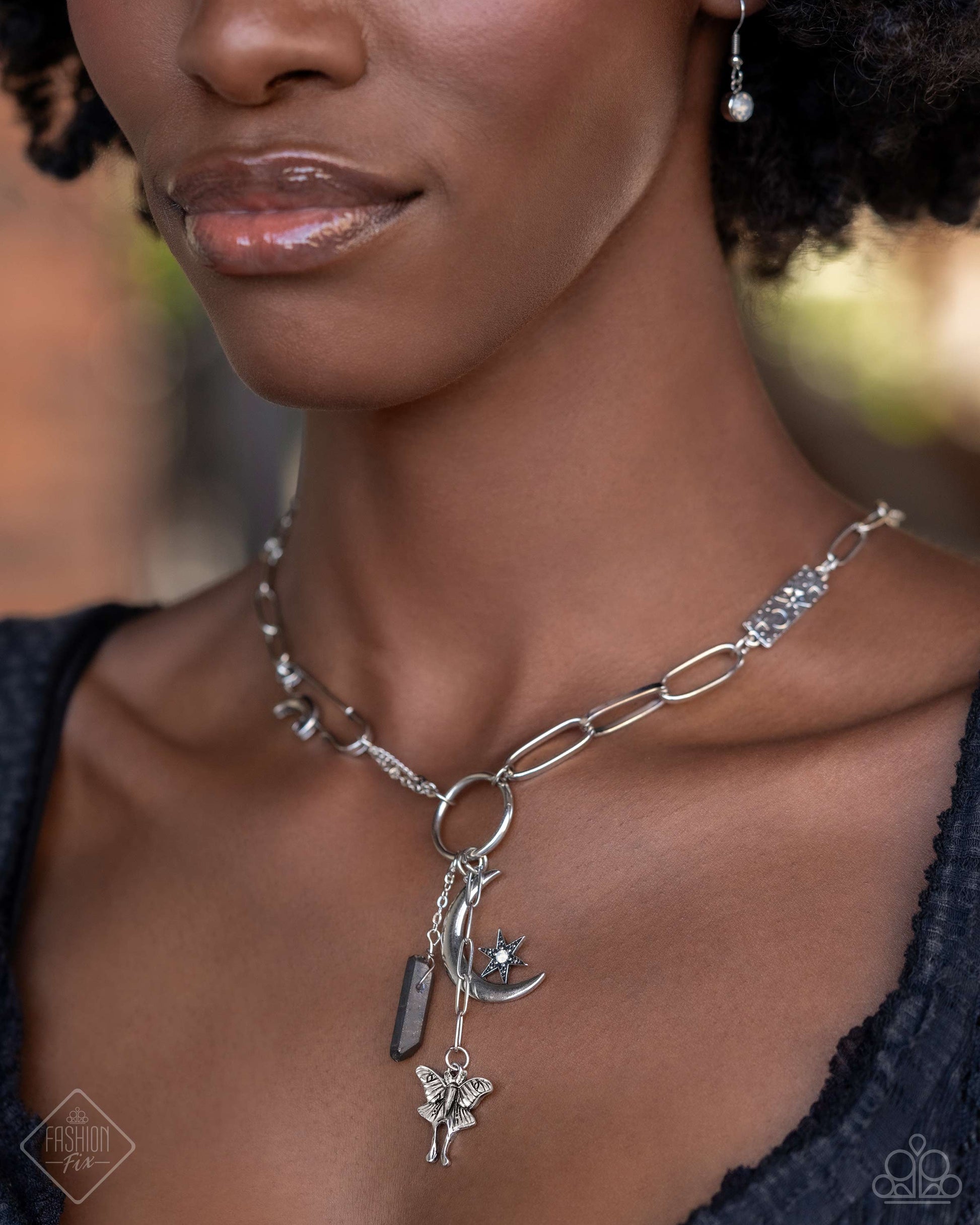 Necklace: "Celestial Confidence - Silver" (P2WH-SVXX-387YC)