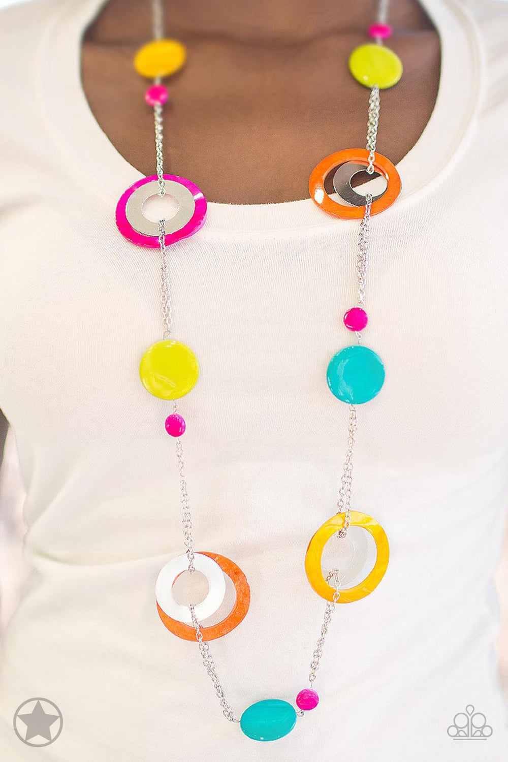 Paparazzi multi clearance colored necklace