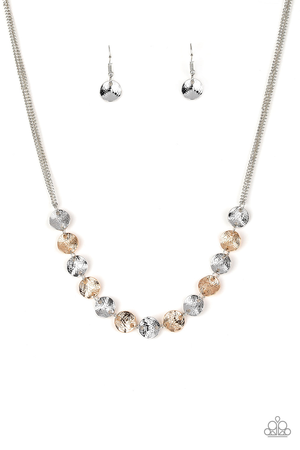 Simple Sheen Multi Necklace - Paparazzi Accessories