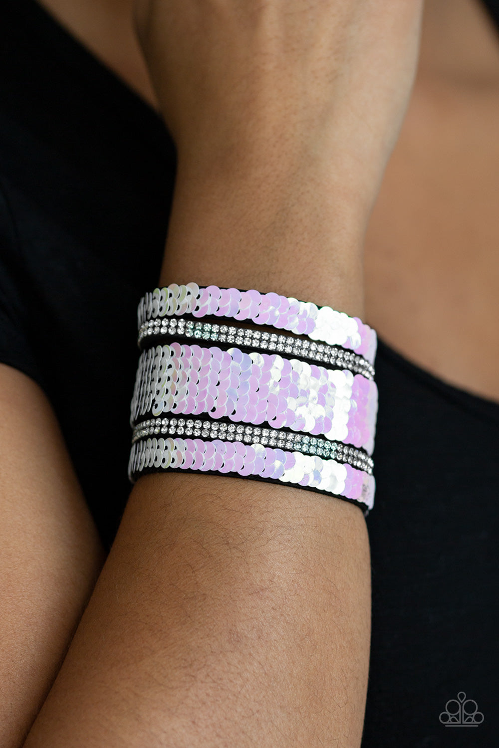 Paparazzi 2025 sequin bracelet