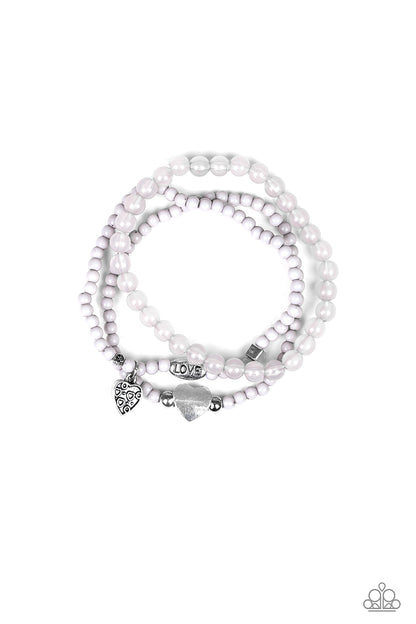 Really Romantic Silver Bracelet - Paparazzi Accessories