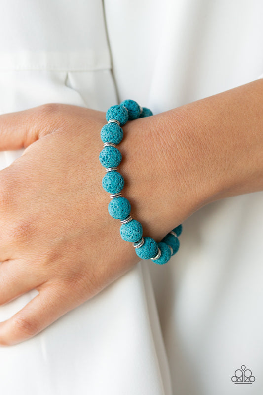 Luck Blue Bracelet - Paparazzi Accessories