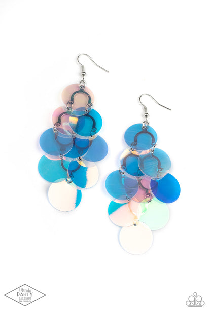 Mermaid Shimmer Multi Earring - Paparazzi Accessories