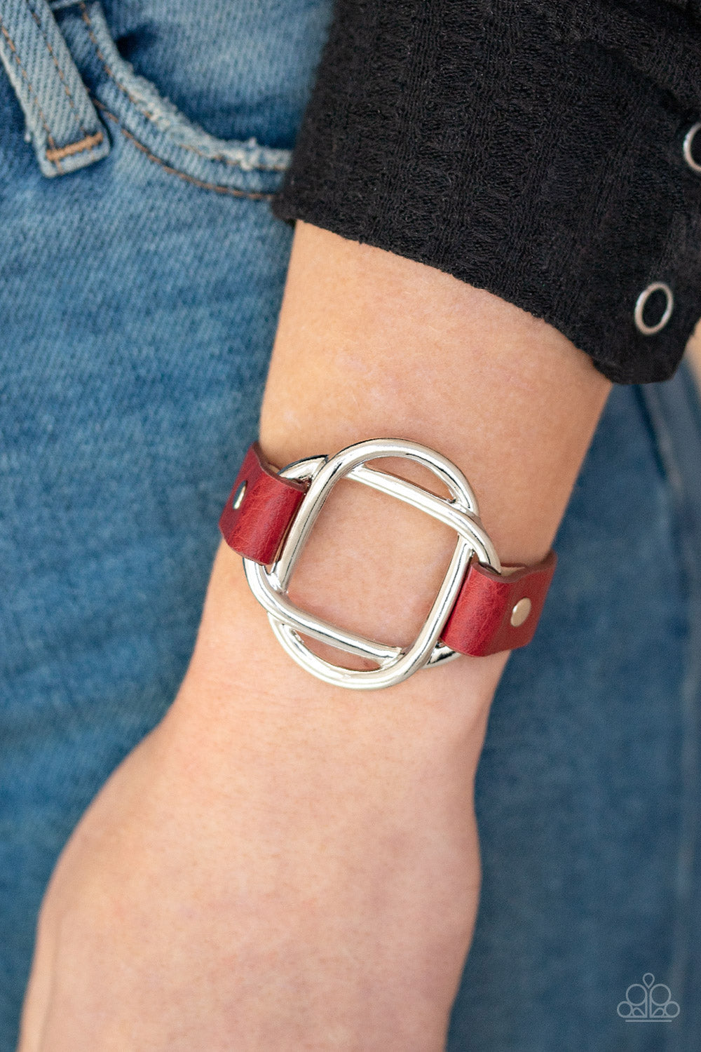 Paparazzi red wrap bracelet store
