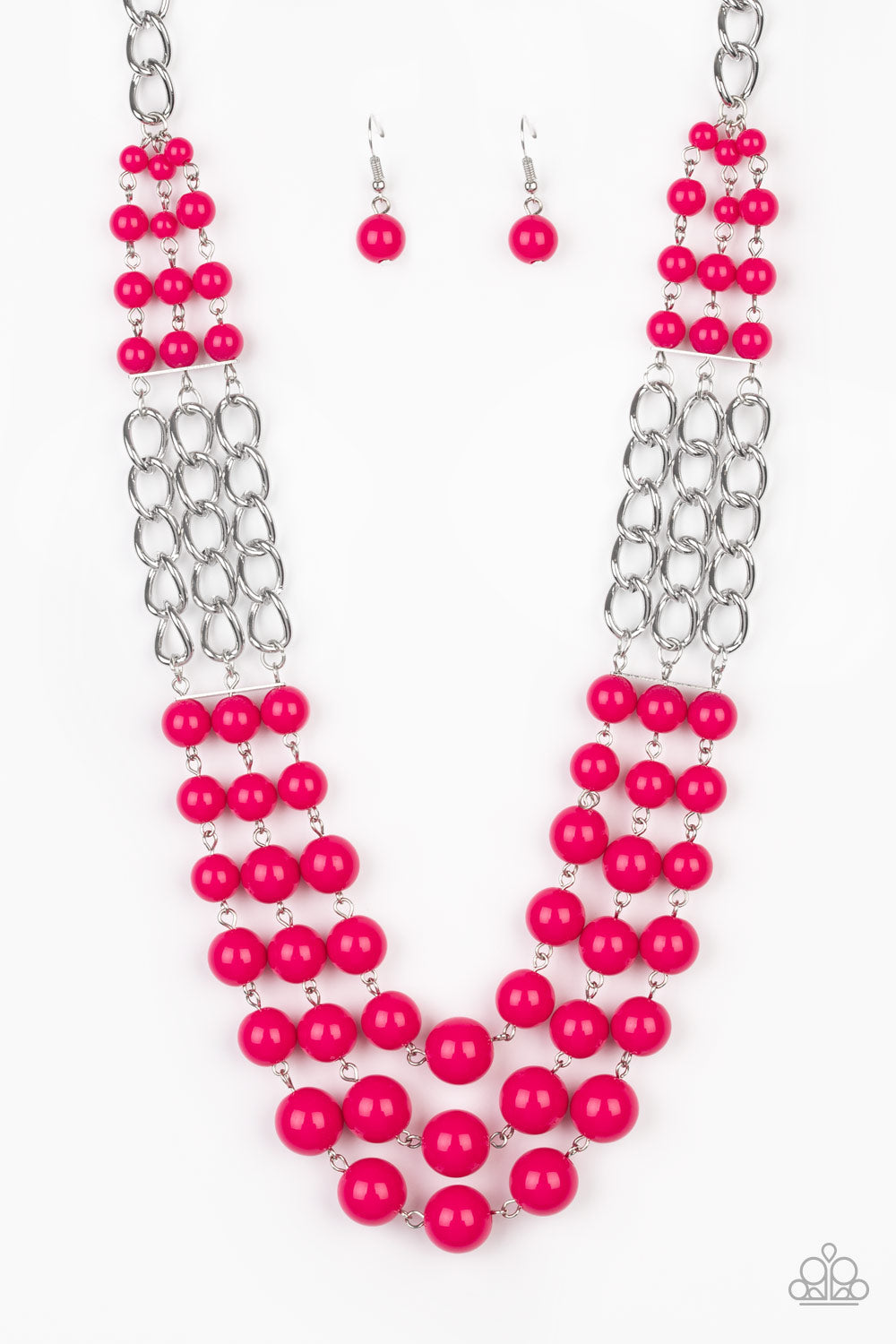 A La Vogue Pink Necklace - Paparazzi Accessories