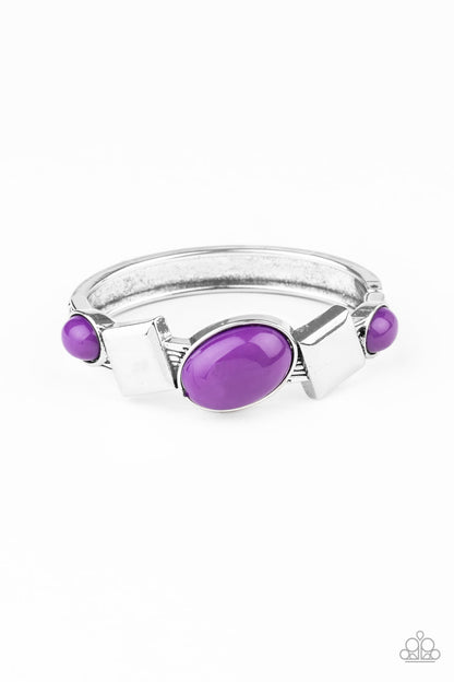 Abstract Appeal Purple Bracelet - Paparazzi Accessories