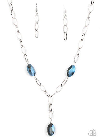 Power Up Blue Necklace - Paparazzi Accessories