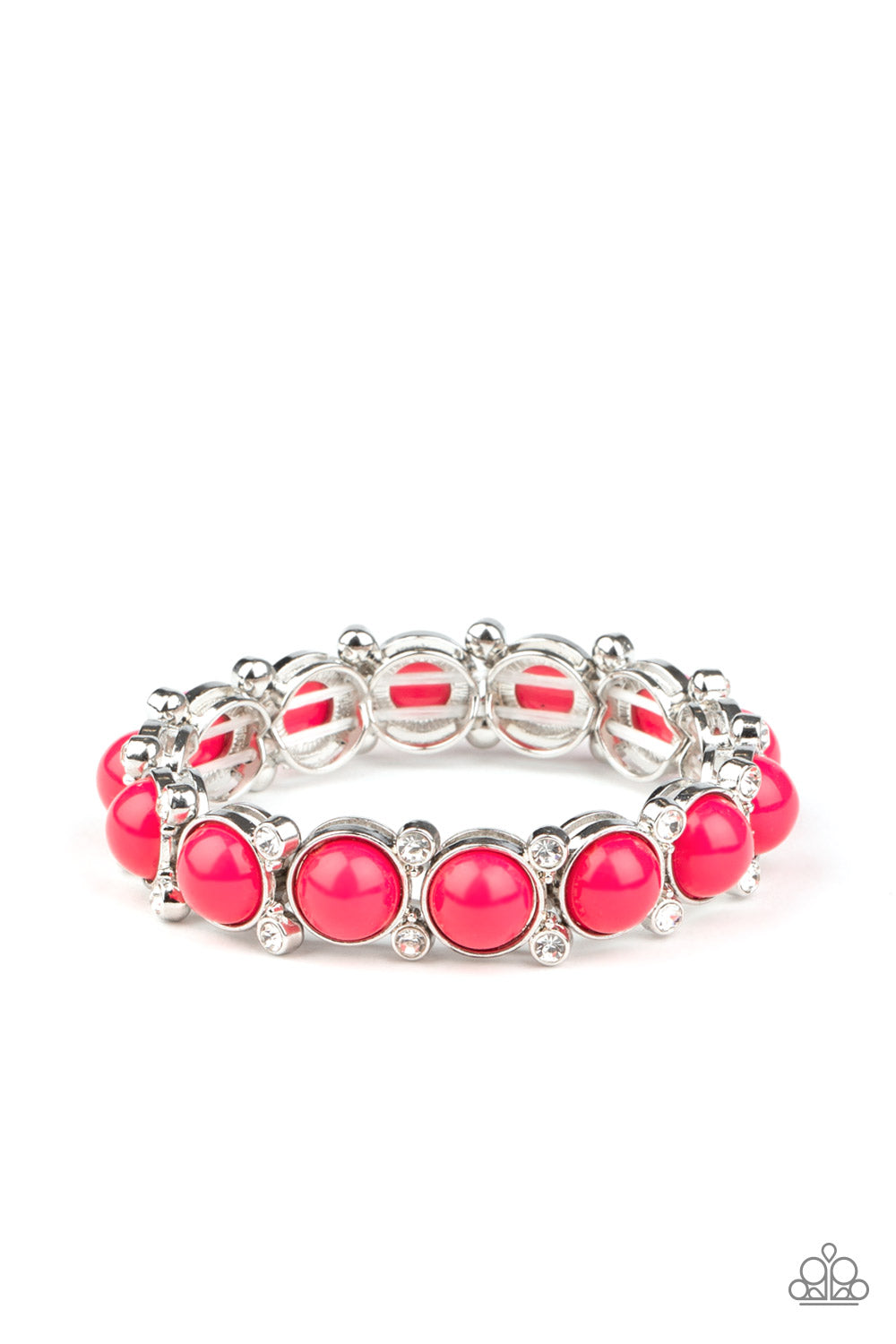 Flamboyantly Fruity Pink Bracelet - Paparazzi Accessories