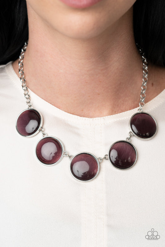 Ethereal Escape Purple Necklace - Paparazzi Accessories