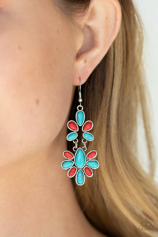 Cactus Cruise Multi Earring - Paparazzi Accessories