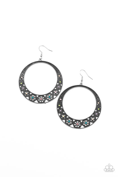 Bodaciously Blooming Multi Earring - Paparazzi Accessories