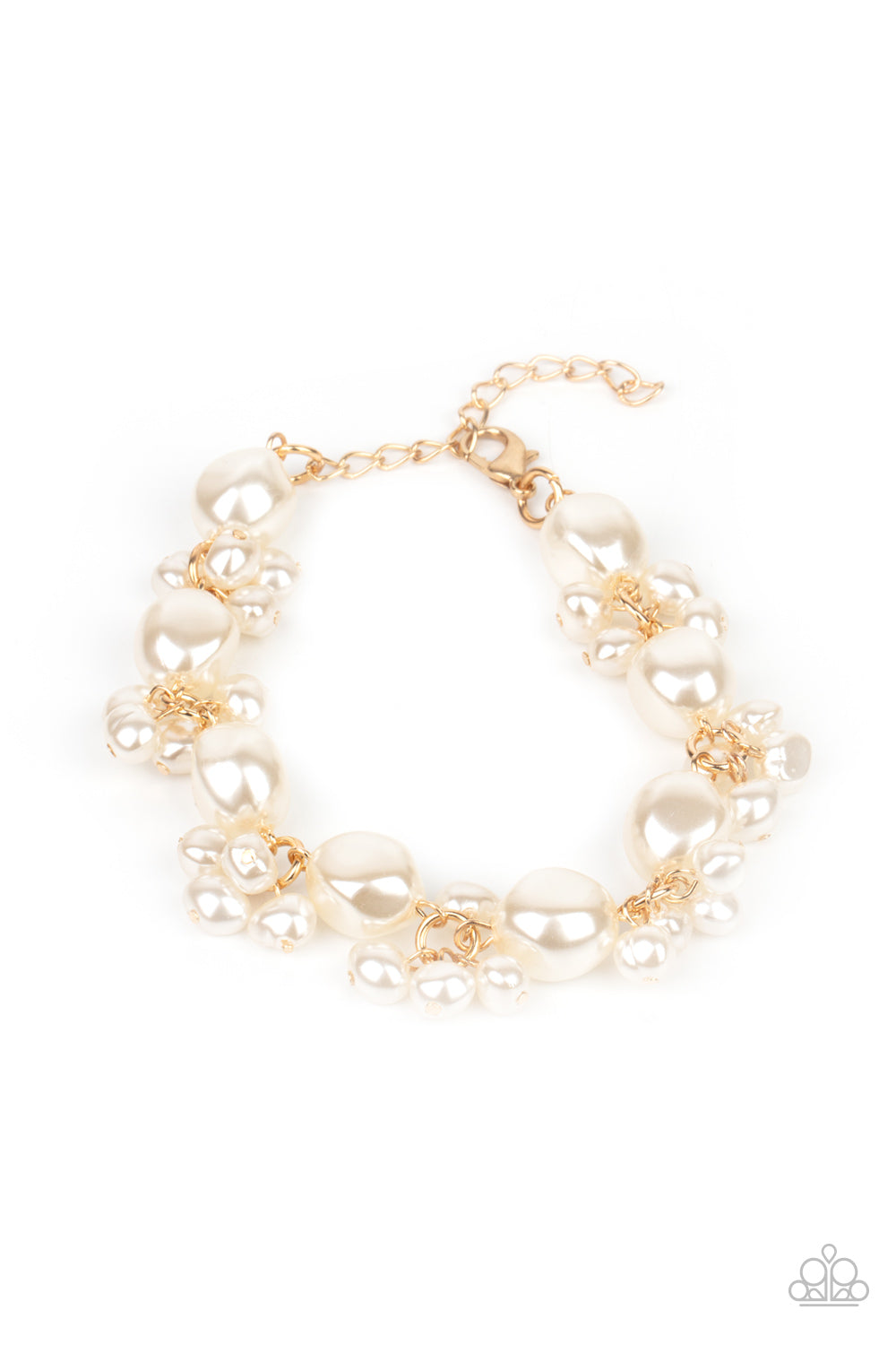 Imperfectly Perfect Gold Bracelet - Paparazzi Accessories