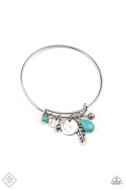 Root and RANCH Blue Bracelet - Paparazzi Accessories