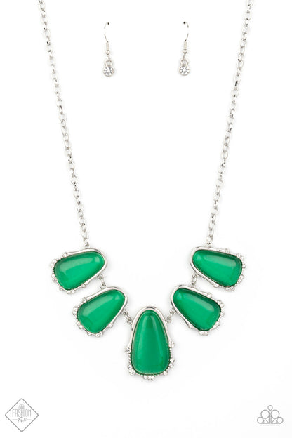 Newport Princess Green Necklace - Paparazzi Accessories