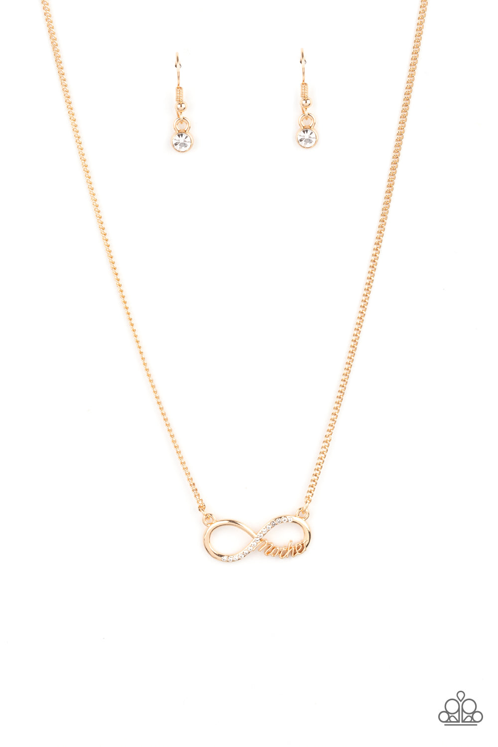 Forever Your Mom Gold Necklace Paparazzi Accessories 3D Jewelz