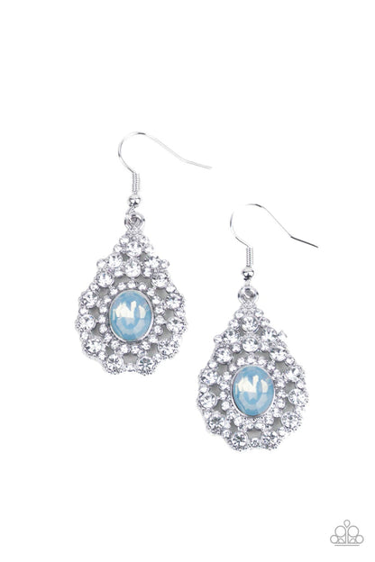 Celestial Charmer Blue Earring - Paparazzi Accessories