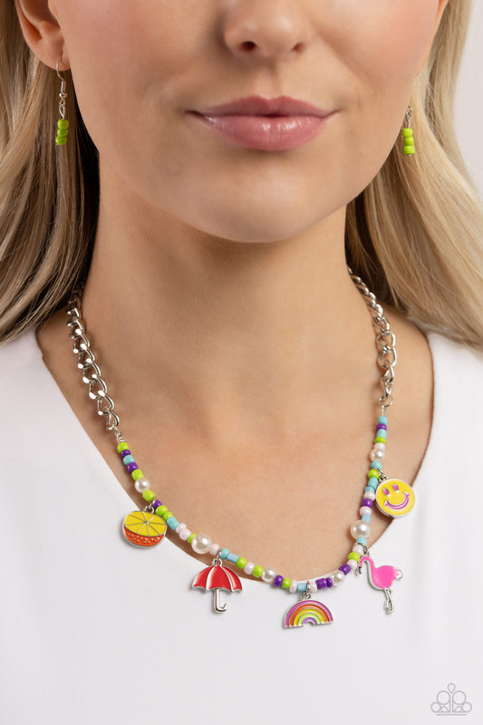 Summer Sentiment Multi Necklace - Paparazzi Accessories